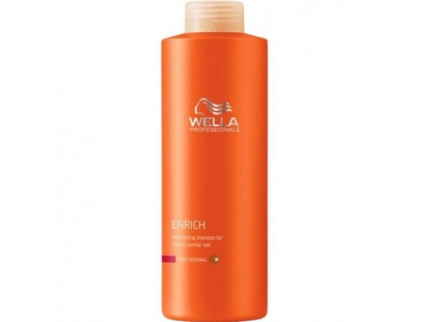 WELLA Šampūnas Suteikiantis Apimties Ploniems Ir Normaliems Plaukams Wella Enrich Fine 500 Ml